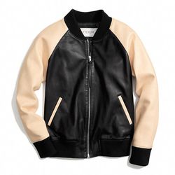 <a href="http://f.curbed.cc/f/Coach_031014_Varsity">Leather Varsity Jacket in Black/Vachetta</a>, $1,098