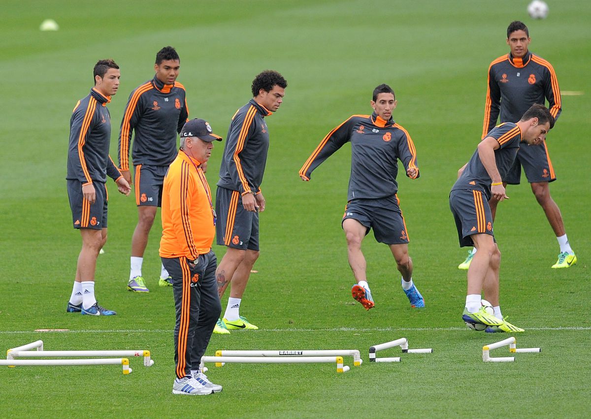 Real Madrid Training And Press Conference