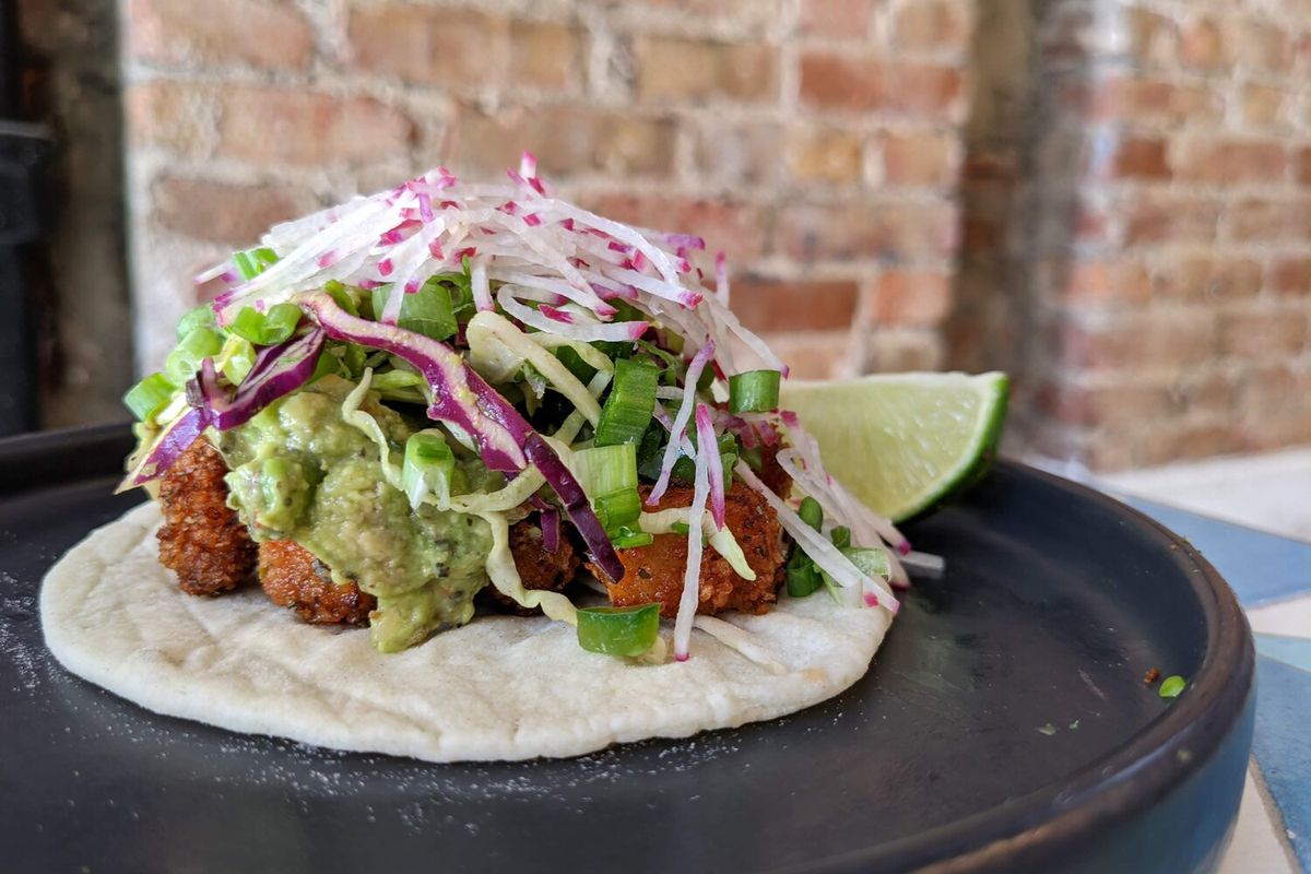 Taqueria de Beirut plays with Mexican and Lebanese flavors.