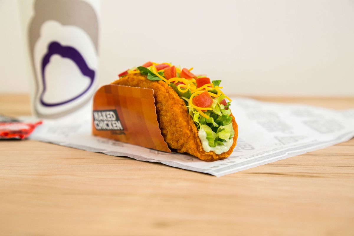 Taco Bell’s naked chicken chalupa