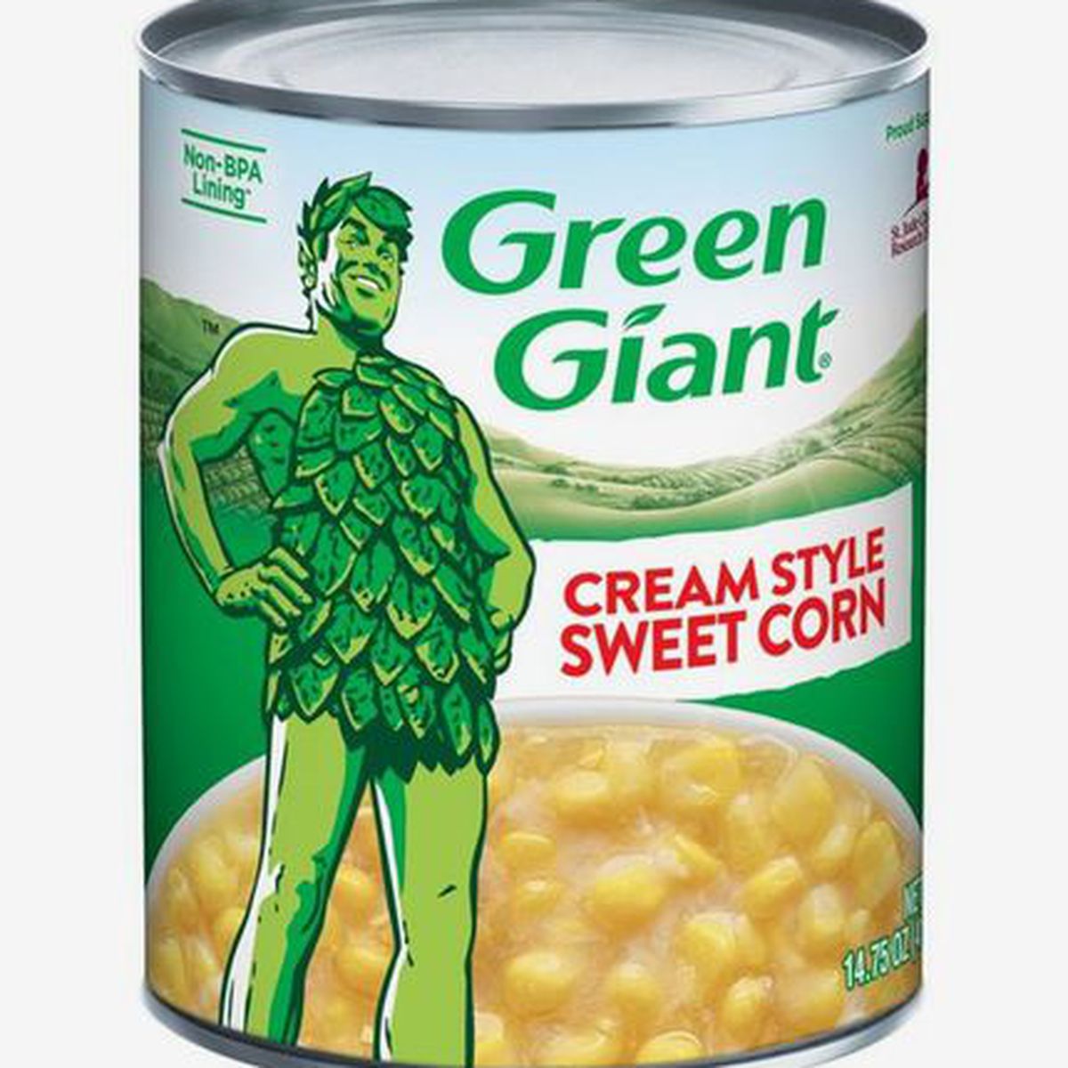 A can of Green Giant cream style sweet corn