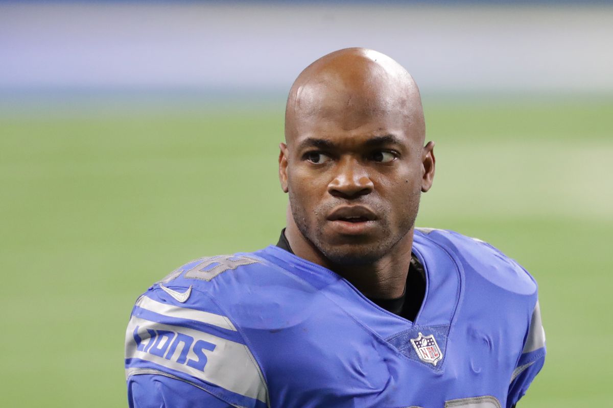 2021 Detroit Lions free agent profile: Let Adrian Peterson go chase his  ring - Pride Of Detroit