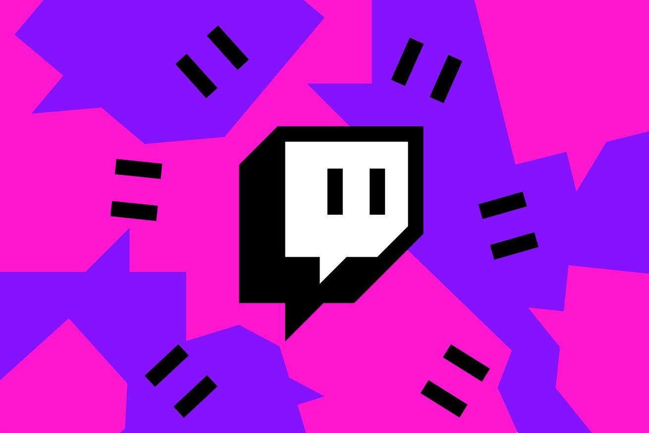 An illustration of the Twitch logo.