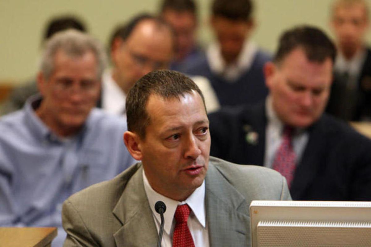 FILE: With the shooting deaths of two Iowa police officers bolstering his resolve, a Utah legislator (Paul Ray, above) is proposing a mandatory death penalty clause for anyone convicted of targeting and killing a cop.