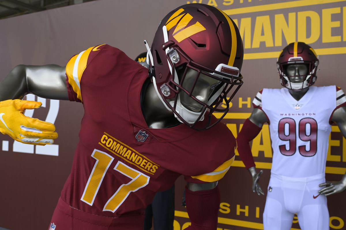 The Washington Commanders release their home jersey schedule  Hogs Haven