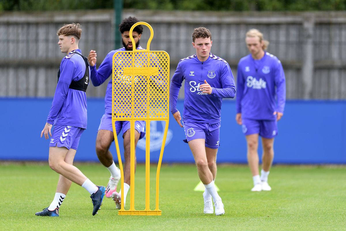 Everton Pe-Season Training Session