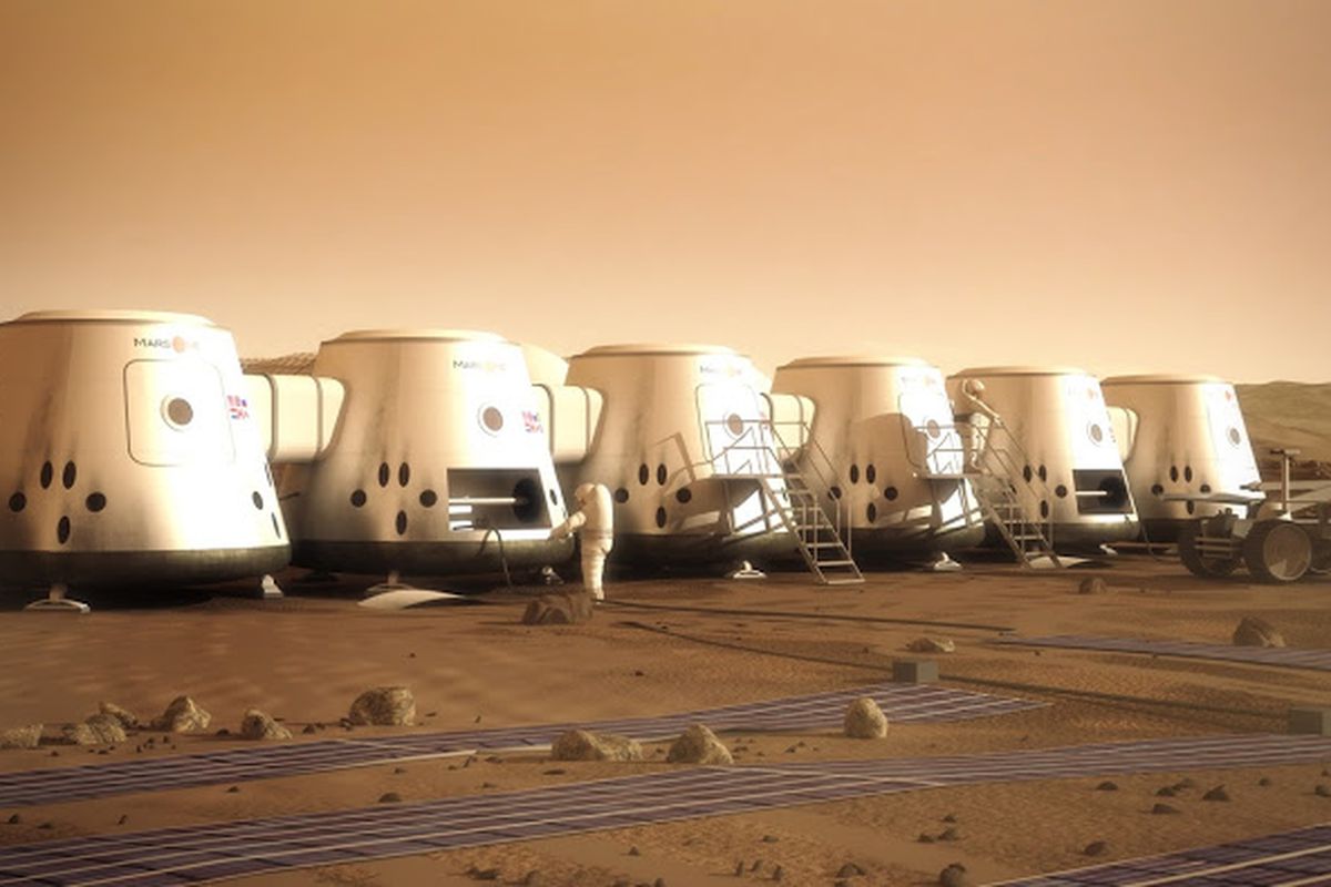 Mars One settlement