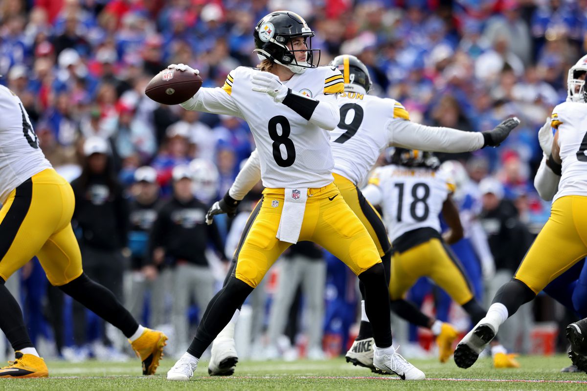 Steelers Vertex: Kenny Pickett's first NFL game showed his aggressiveness -  Behind the Steel Curtain