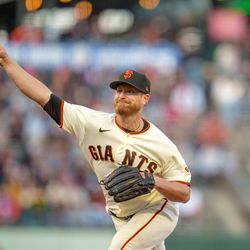 Alex Cobb, Giants’ starting pitcher on Friday