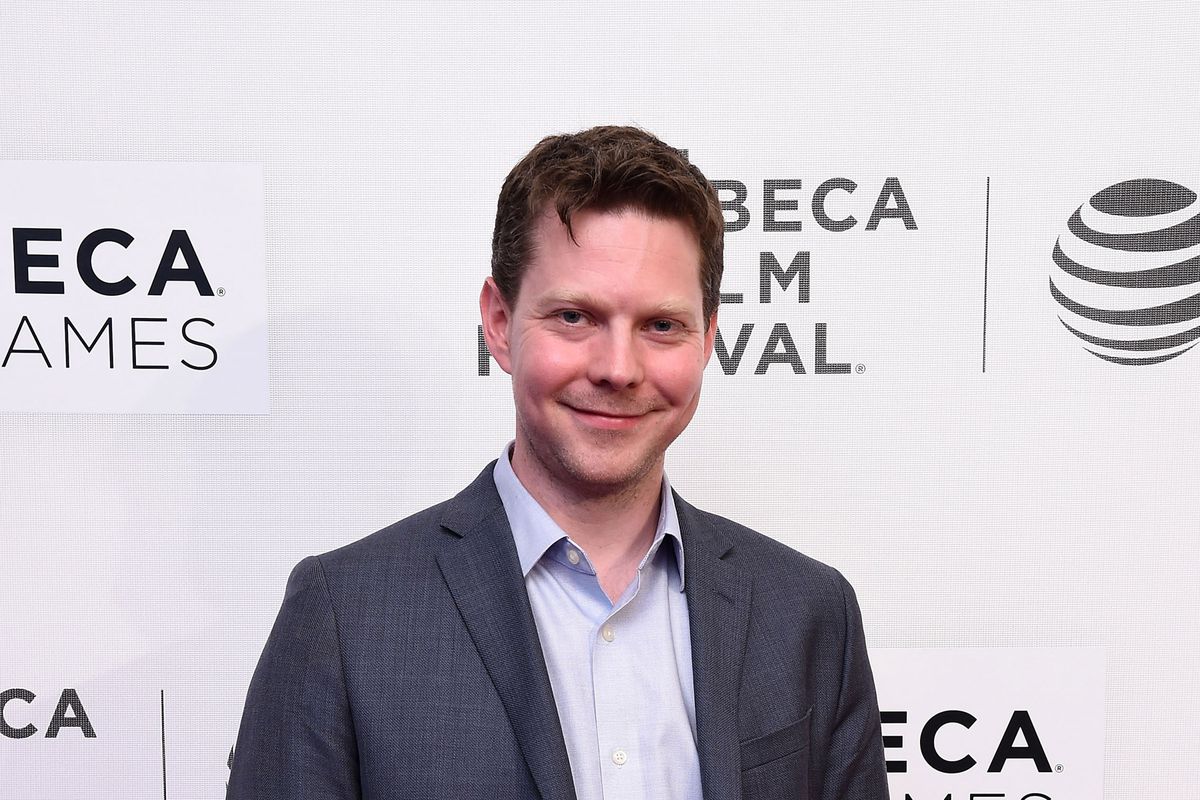 A photo of game developer Sam Barlow at Tribeca Film Festival