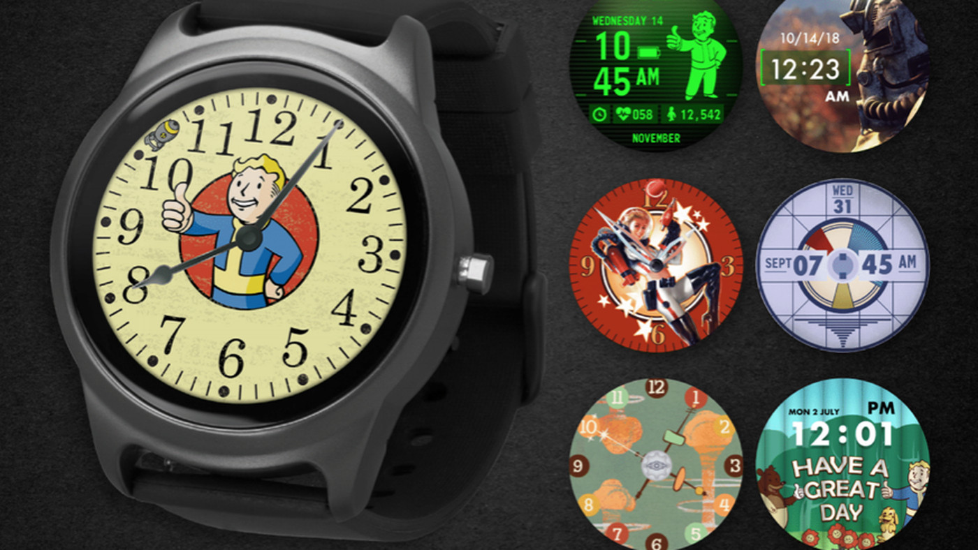 Fallout Smartwatch One61 100% COMPLETO Pip Boy Orologio rara da collezione testato 