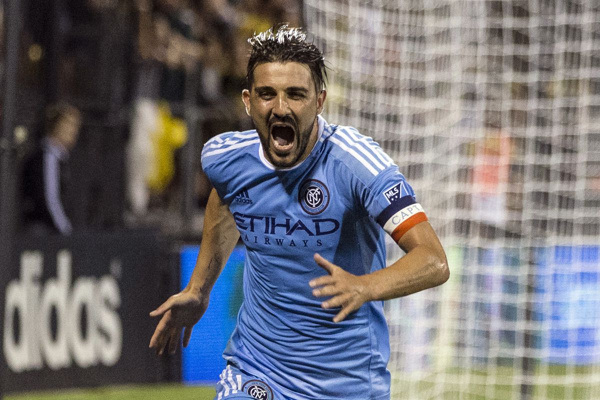 Lampard v Gerrard are the talking points, but David Villa is the key player.