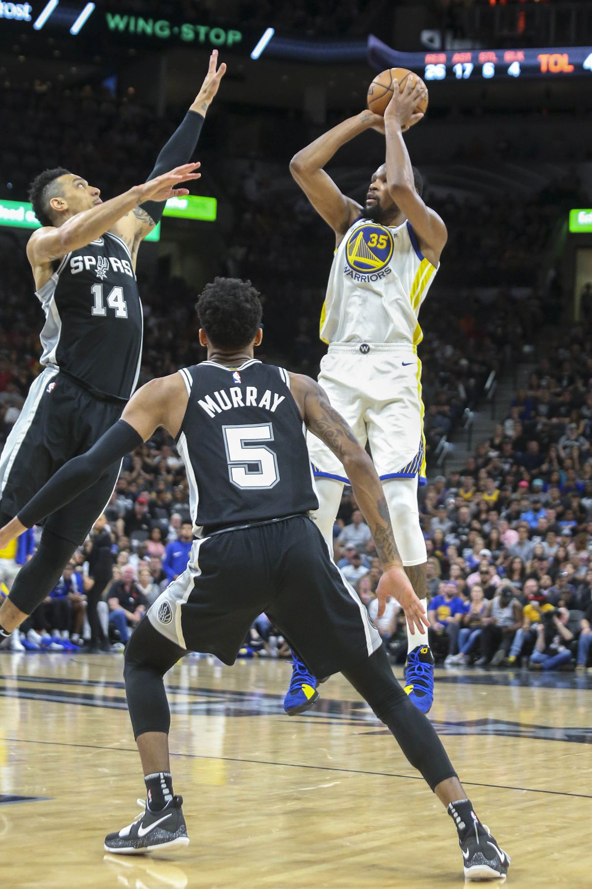 NBA: Playoffs-Golden State Warriors at San Antonio Spurs