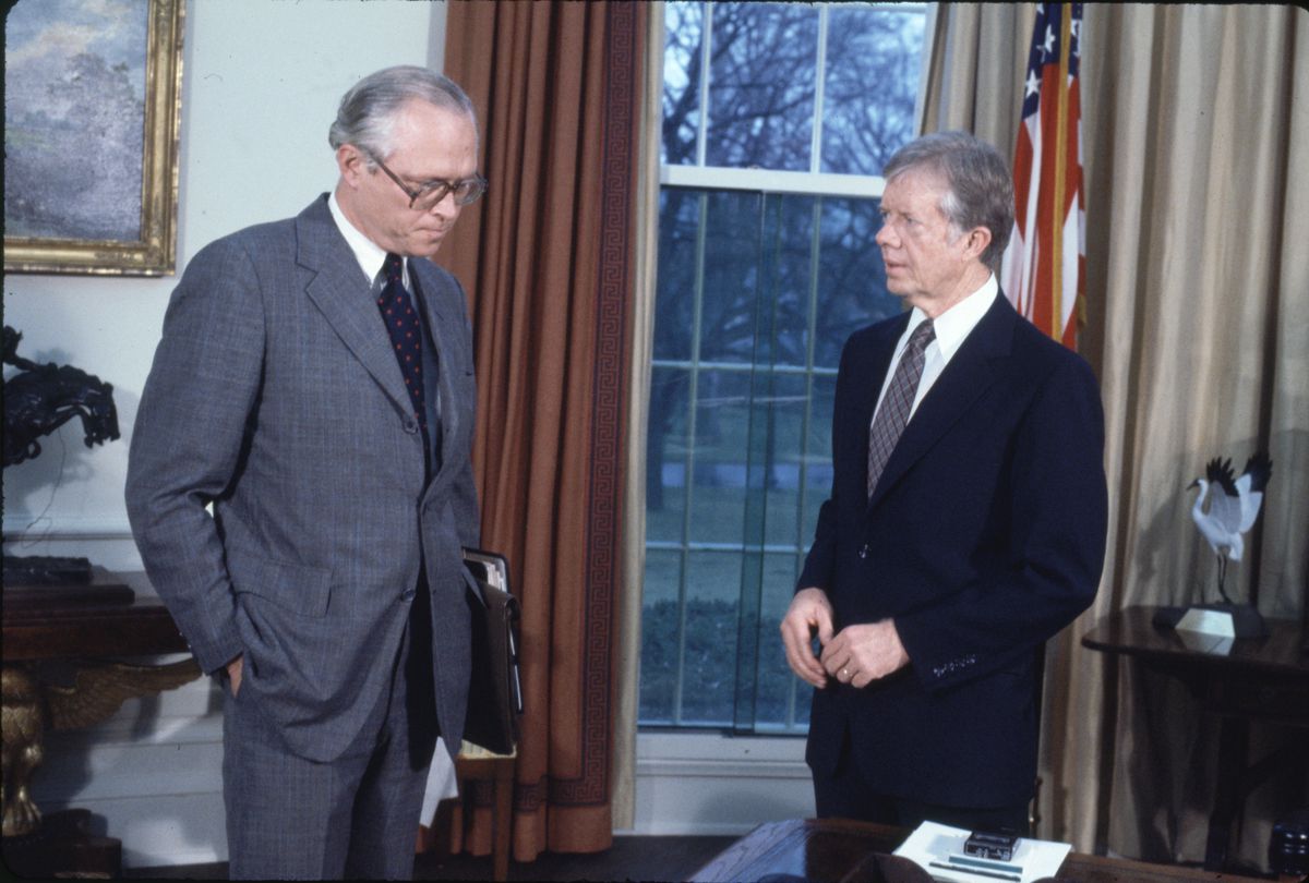Benjamin Civiletti and Jimmy Carter