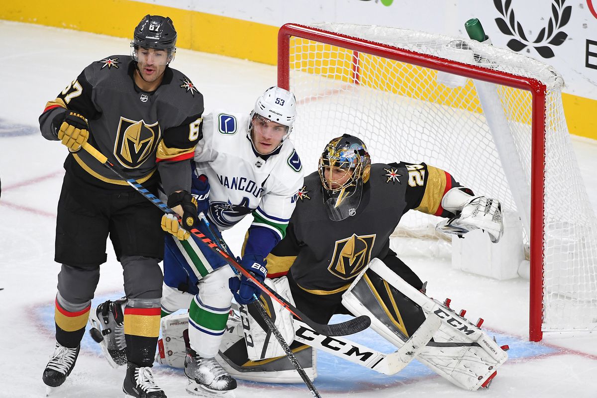 NHL: Vancouver Canucks at Vegas Golden Knights