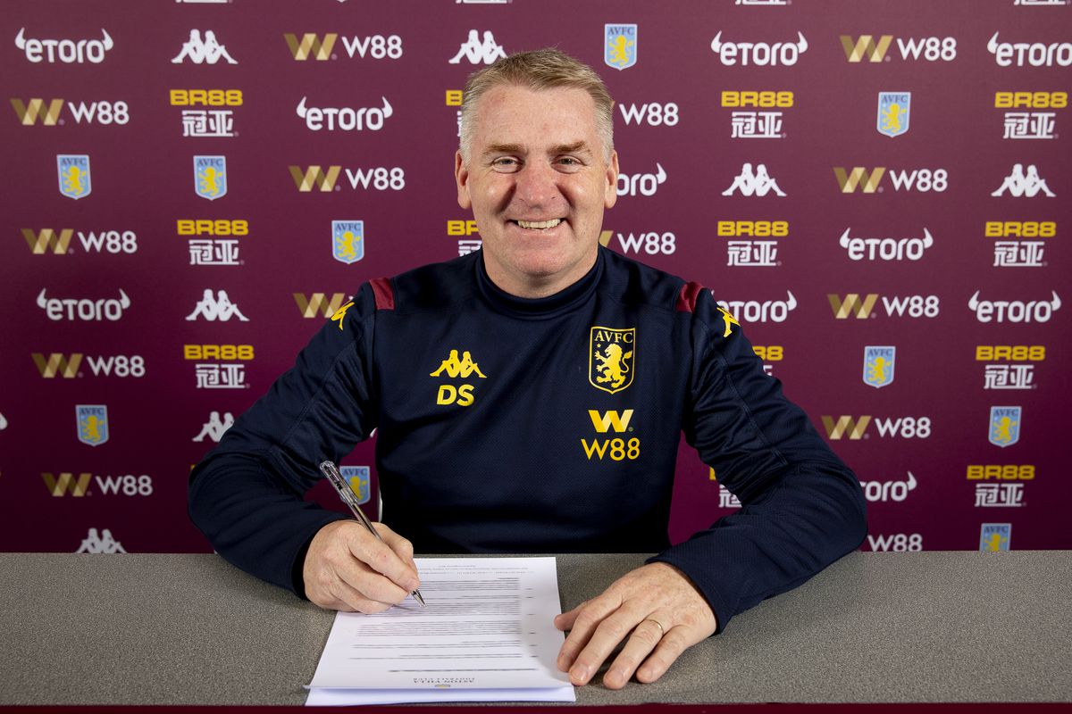Dean Smith Signs a New Contract at Aston Villa