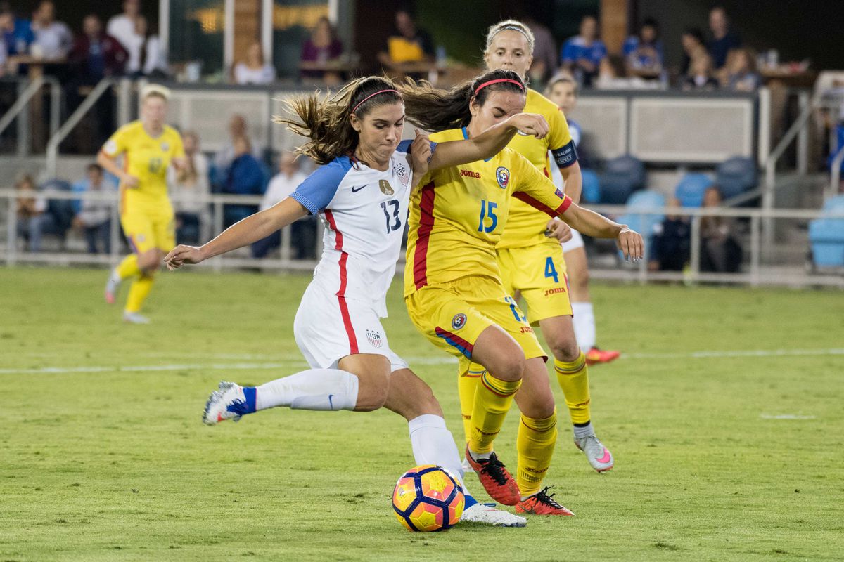 Soccer: International Friendly Women's Soccer-Romania at USA