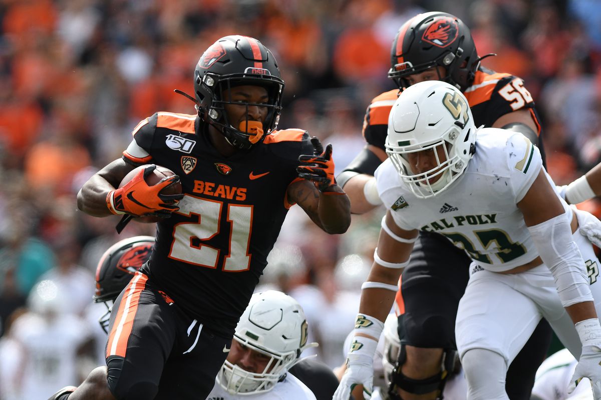 COLLEGE FOOTBALL: SEP 14 Cal Poly at Oregon State