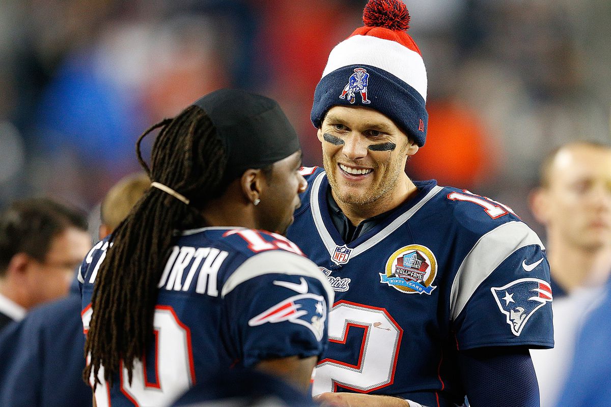 Donte Stallworth, Tom Brady, and the Pats are the new team to beat.