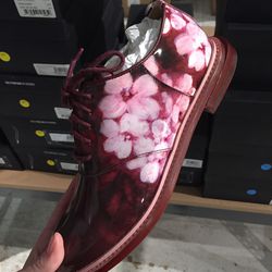 Floral saddle shoe, $150 (was $695)