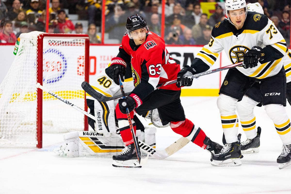 NHL: NOV 27 Bruins at Senators