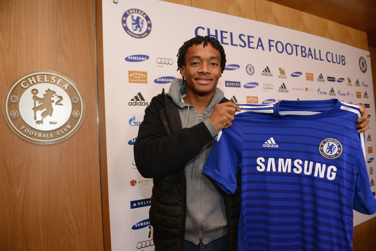 Soccer - Barclays Premier League - Juan Cuadrado Signs for Chelsea FC - Cobham Training Ground