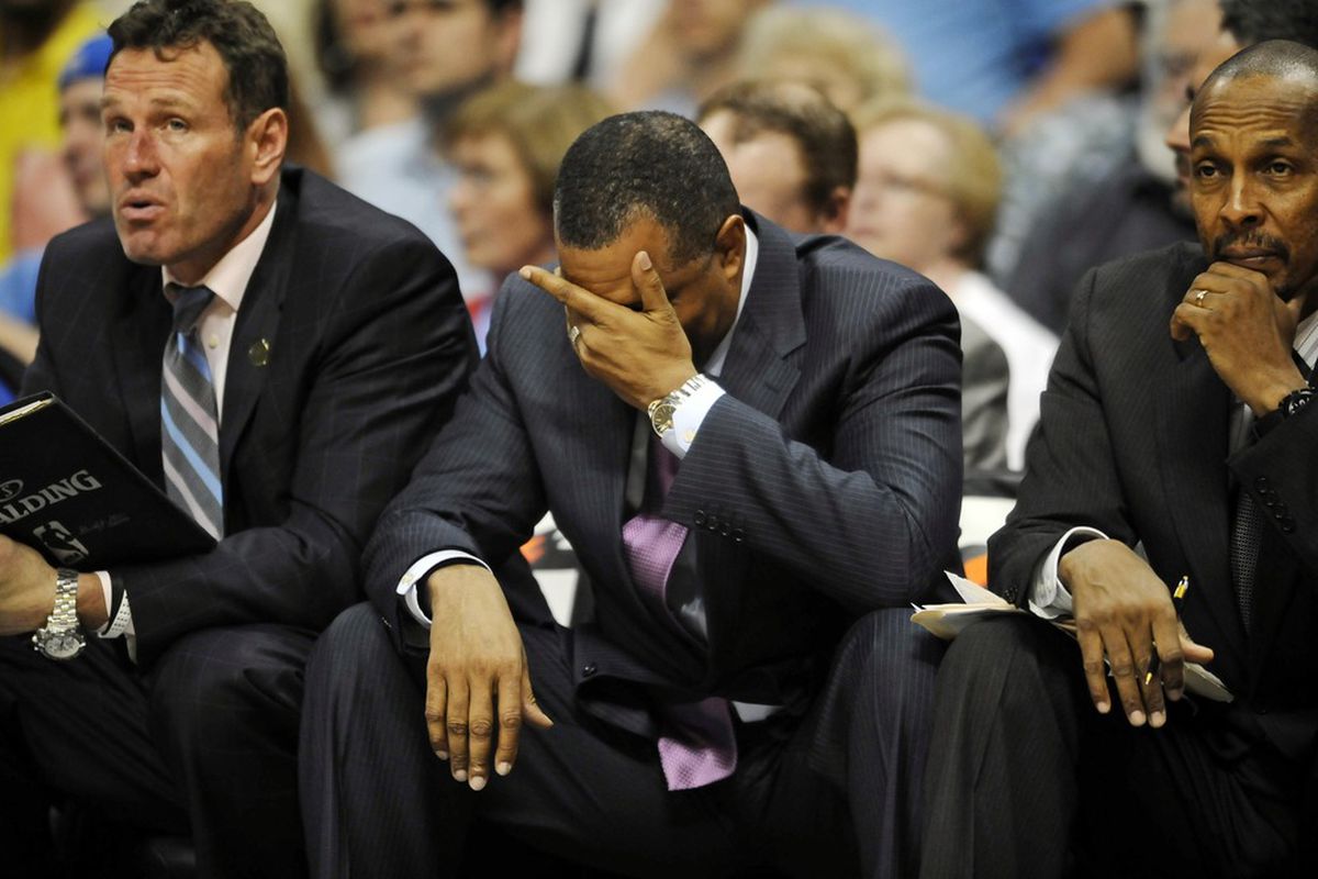 The Suns can't hang their heads now...They have another big game tonight!

Mandatory Credit: Ron Chenoy-US PRESSWIRE