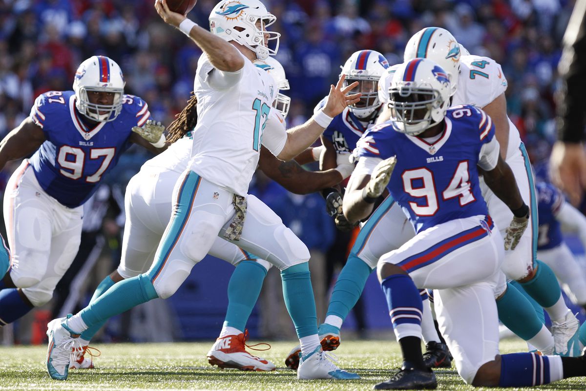 Will Mario Williams be wearing a Dolphins uniform?