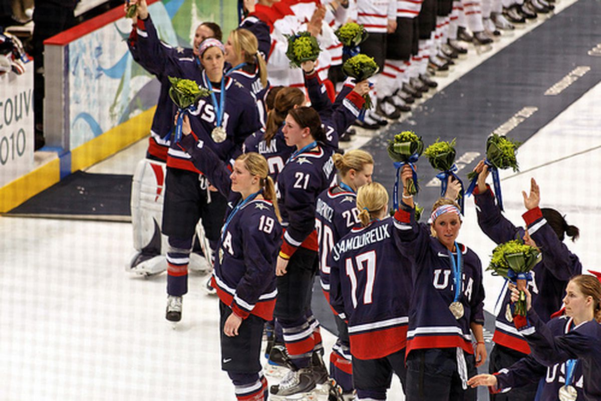 The U.S. Women's Olympic hockey team, who achieved a silver medal at the 2010 Games in Vancouver, are looking for gold once again in Sochi.