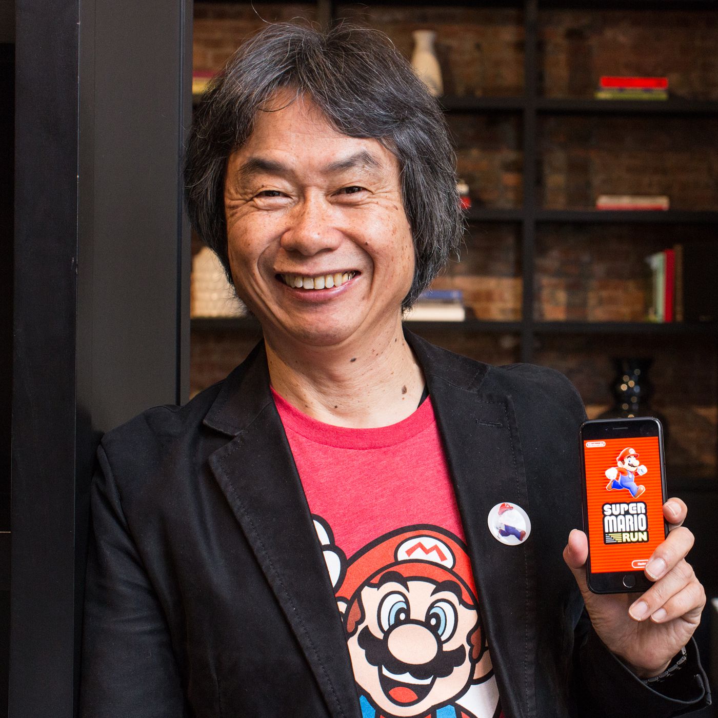 A chat with Shigeru Miyamoto on the eve of Super Mario Run, Nintendo's  first smartphone game - The Verge