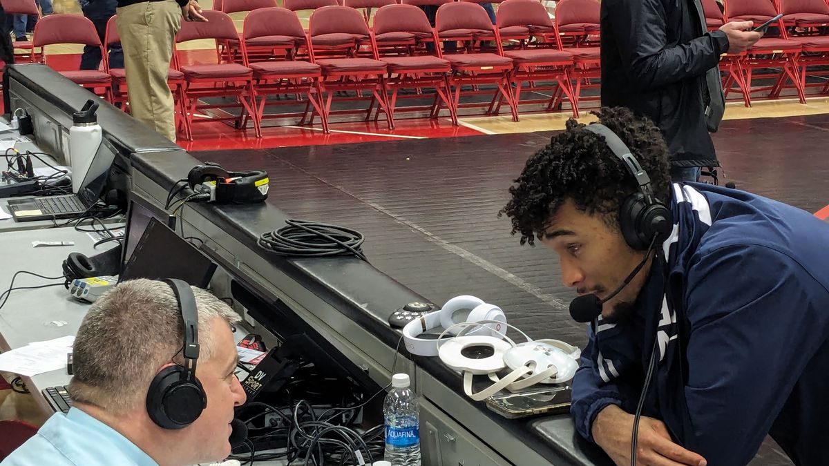 Carter Starocci shares his thoughts on the PSU-Maryland dual with Ironhead Jeff Byers.