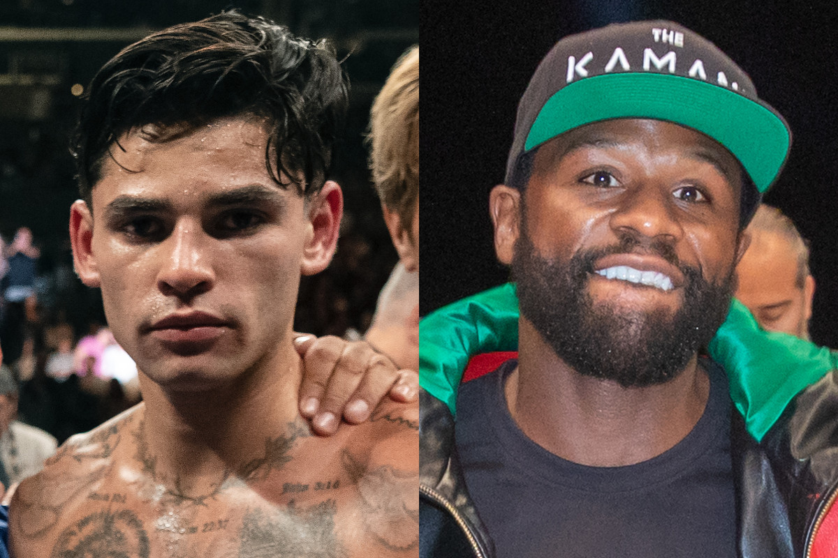 Ryan Garcia says he’ll fight Gervonta Davis at any weight, and that Floyd Mayweather “can get it, too”
