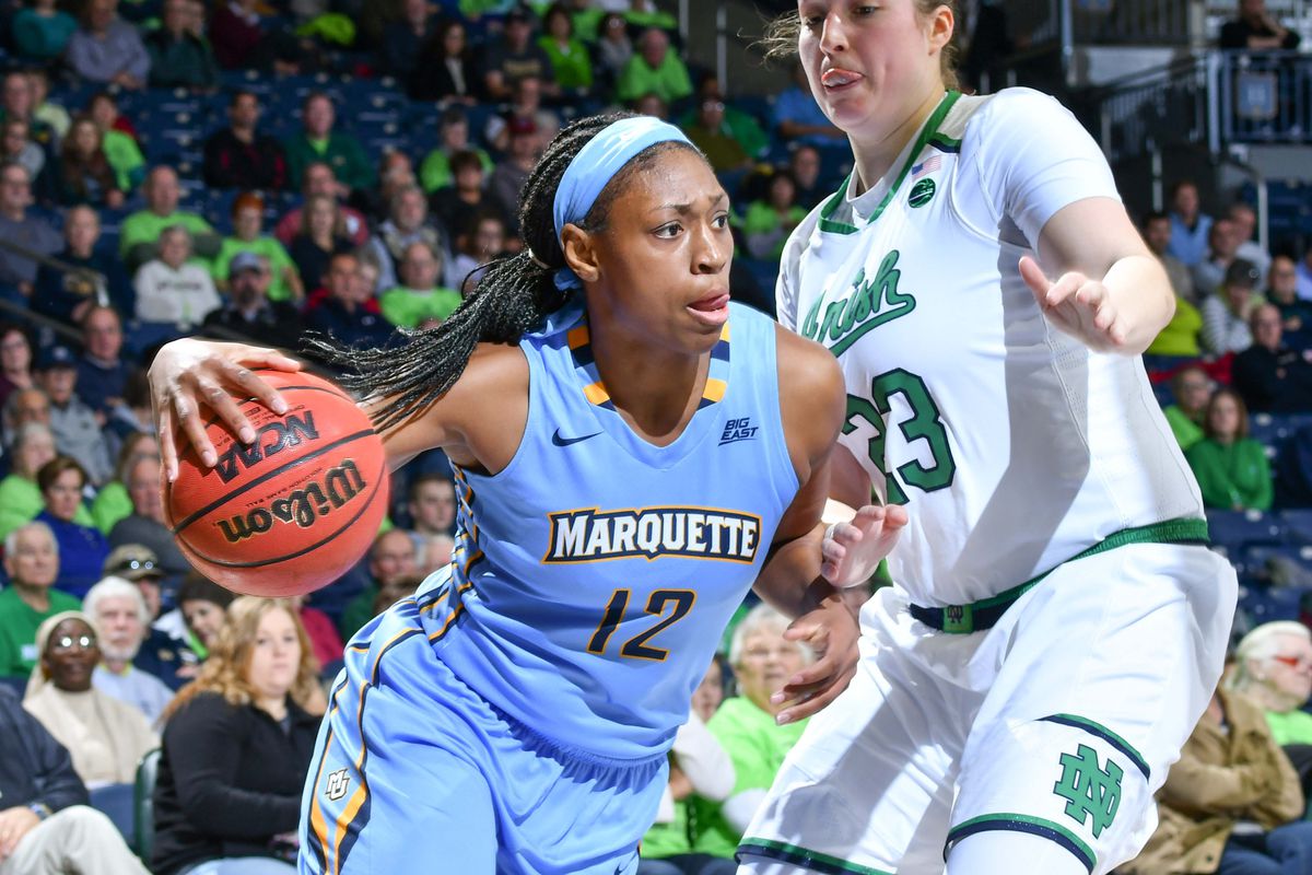 NCAA Womens Basketball: Marquette at Notre Dame
