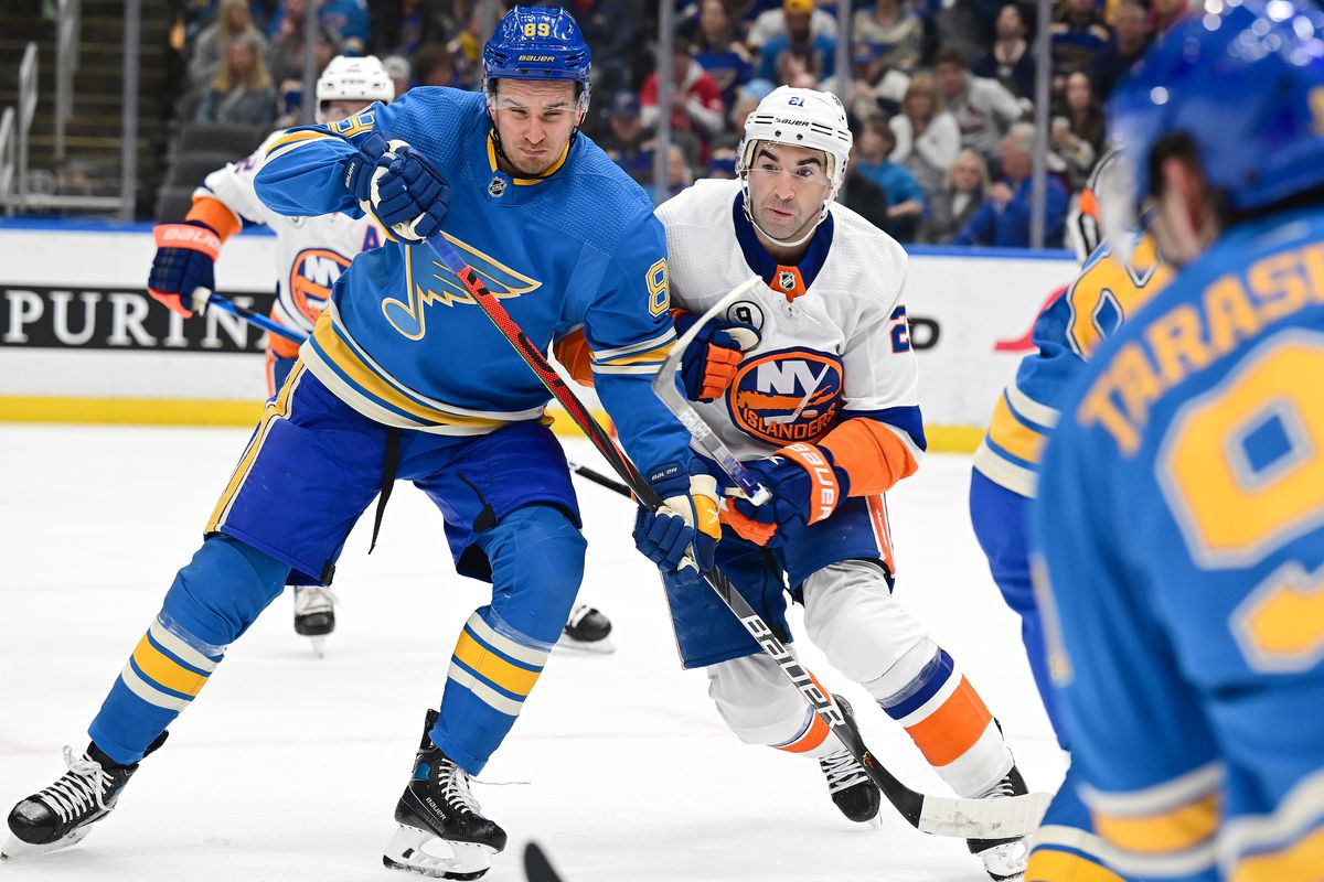 NHL: APR 09 Islanders at Blues