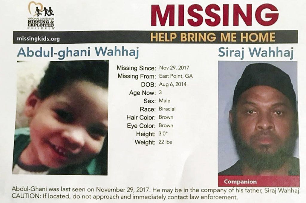 Abdul-ghani Wahhaj, left, and his father Siraj Wahhaj, who police are seeking the public’s in finding. | National Center for Missing &amp; Exploited Children via AP