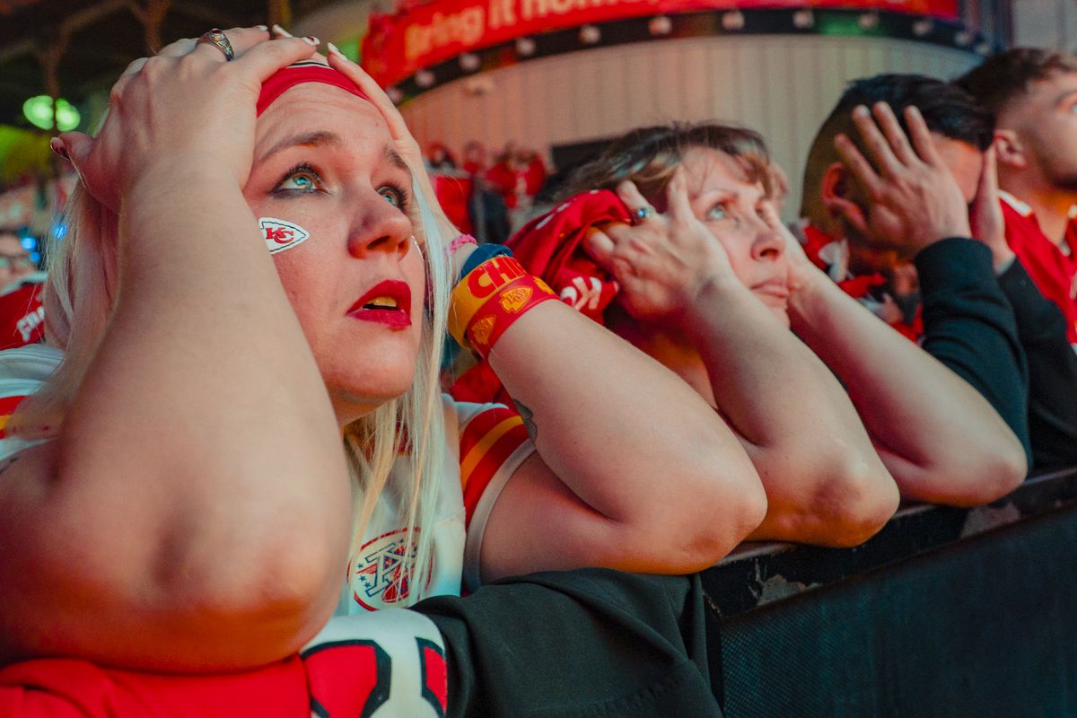 Kansas City Chiefs Fans Watch Super Bowl LIV Against The San Francisco 49ers