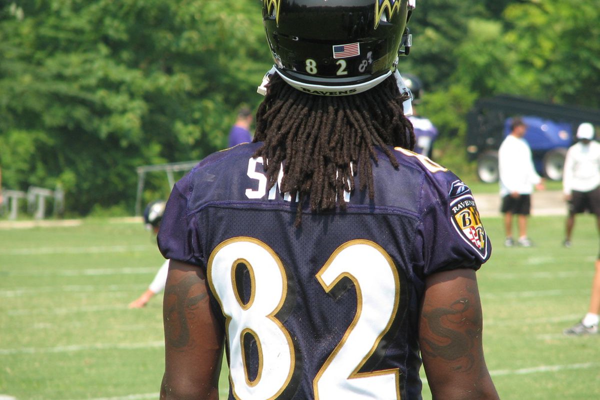 Ravens Rookie WR Torrey Smith "sports" the dreads!