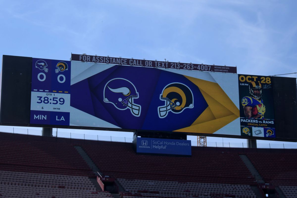 NFL: Minnesota Vikings at Los Angeles Rams