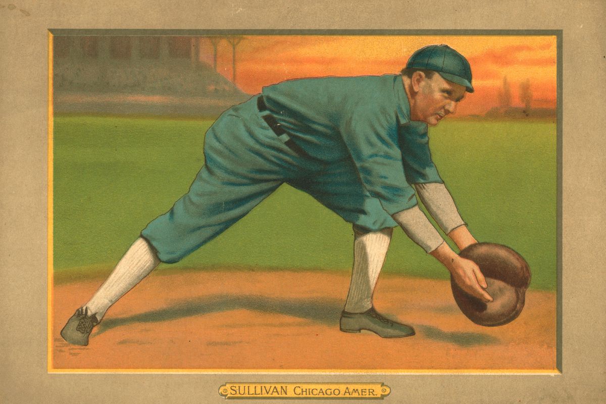 Baseball Card Titled ‘Sullivan - Chicago Amer.’