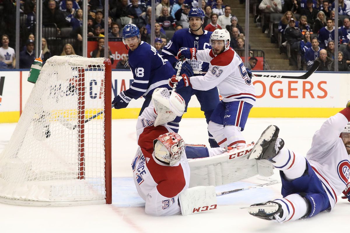 Toronto Maple Leafs fall to the Montreal Canadiens 6-5 in a shootout