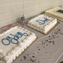 A series of five cakes were enjoyed Saturday as the Ogden LDS Deaf Branch celebrated its 100th anniversary.