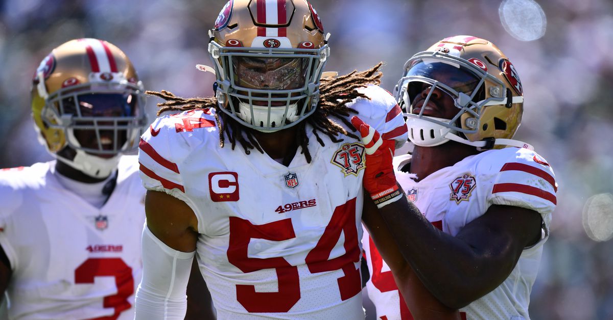 PFF ranks 49ers Fred Warner as the top linebacker in the NFL