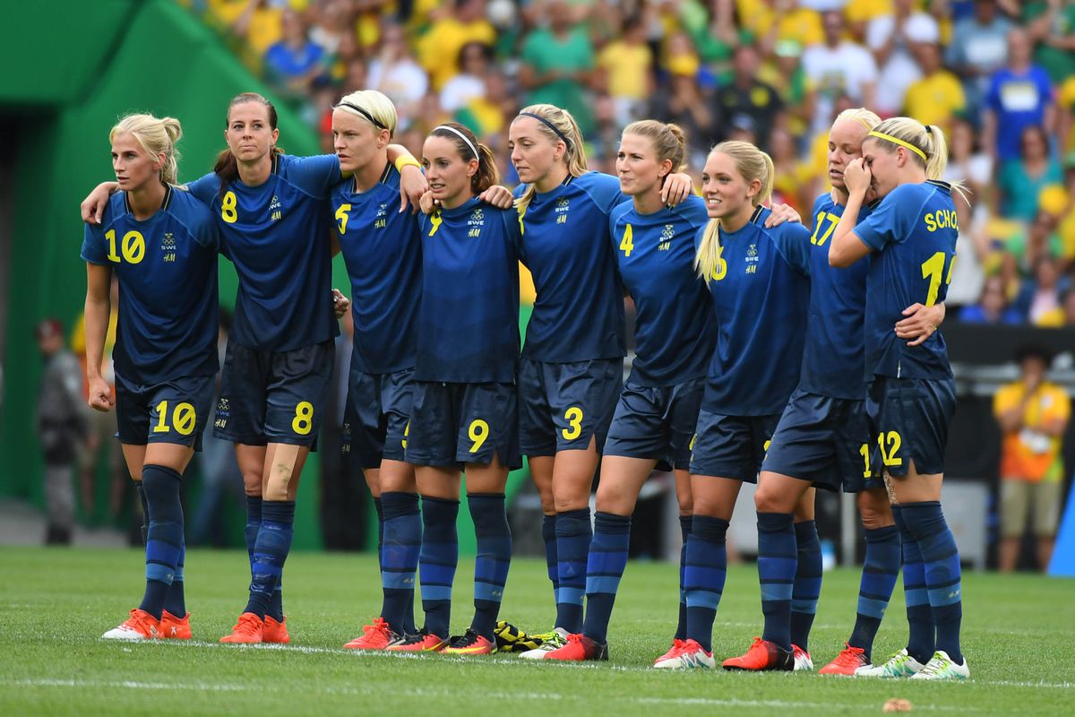 Sweden, in their preferred PK formation.
