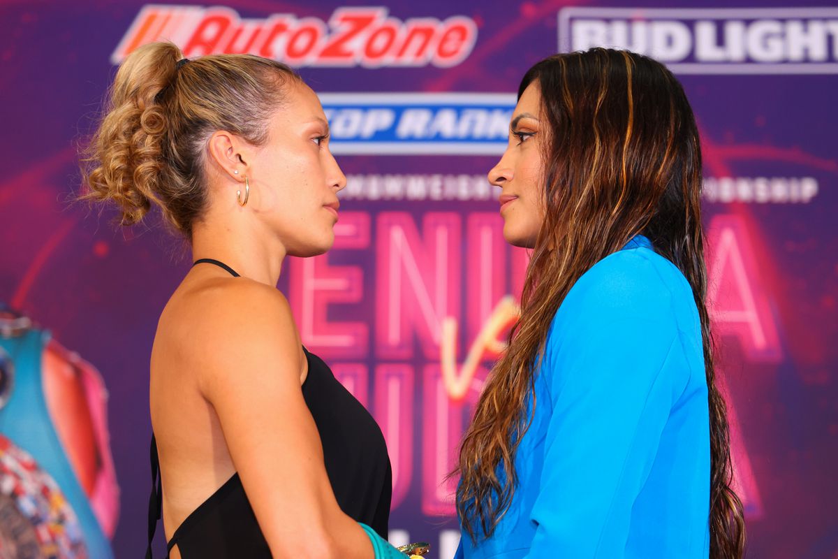 Seniesa Estrada defends her two titles against Leonela Yudica on ESPN+ tonight