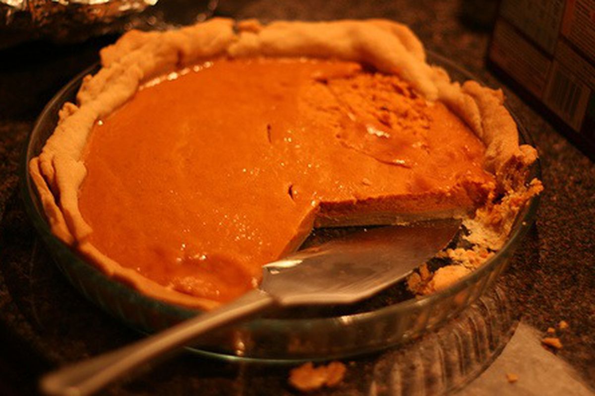 The classic pumpkin pie. 