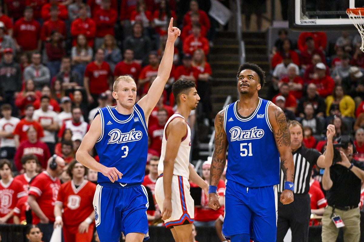 NCAA Basketball: Missouri Valley Conference Tournament Finals - Bradley vs Drake