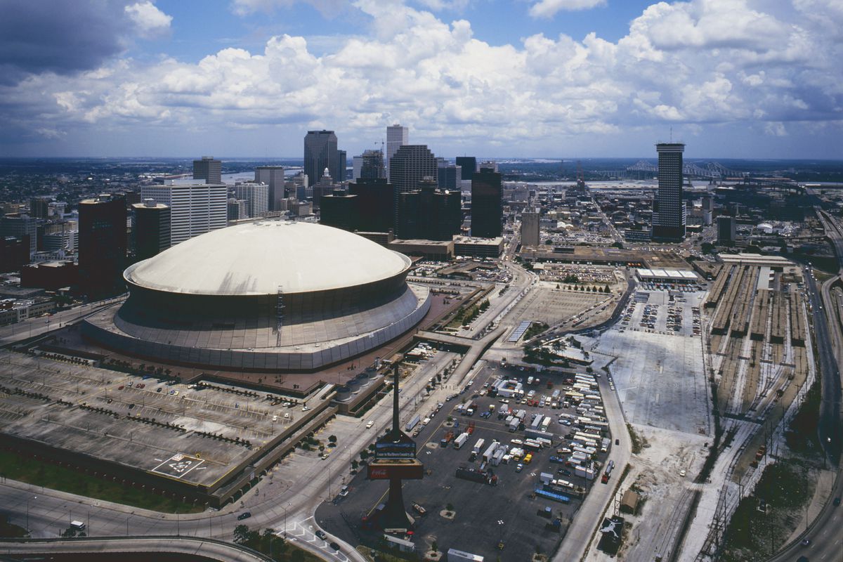Louisiana Superdome. New Orleans, Louisiana, USA.