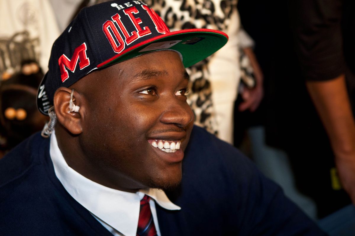 Laremy Tunsil, likely Ole Miss' best player, is not eligible for this draft.
