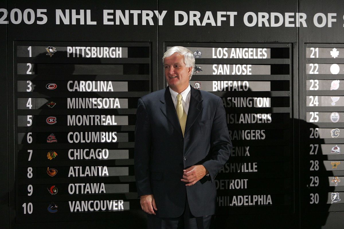 NHL Holds Press Conference And Draft Pick Lottery