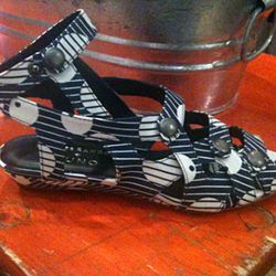 Suno x Loeffler Randall sandals, $109 from $460